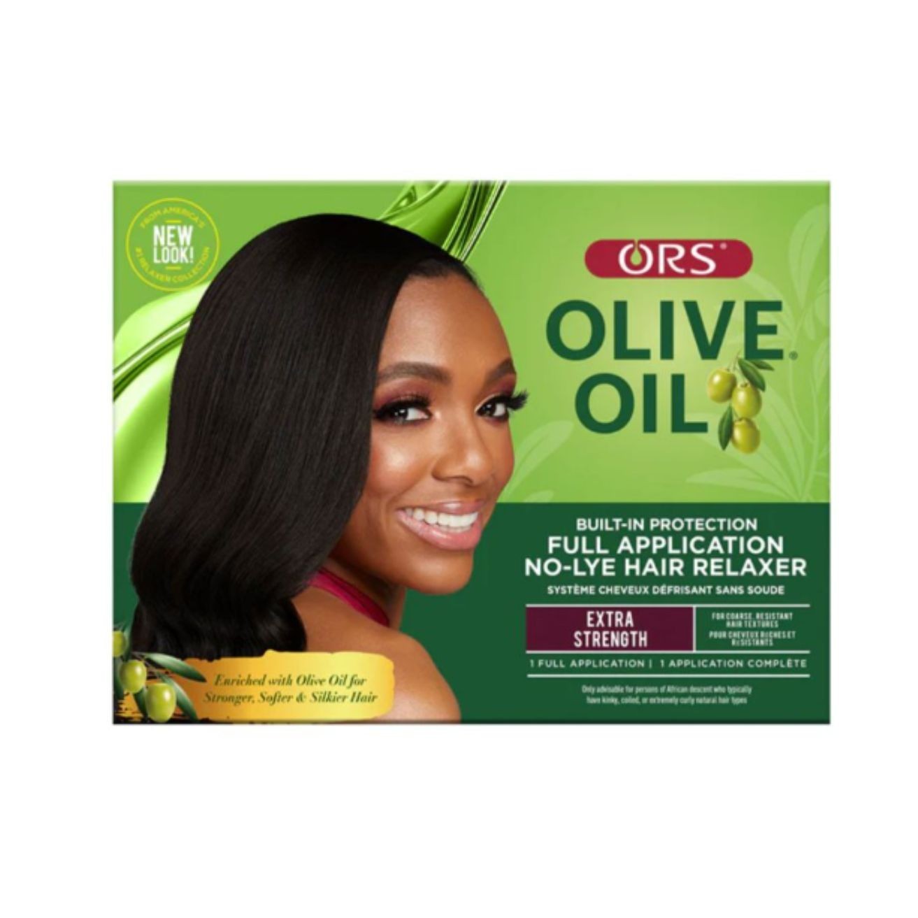LOT OF 2 – Olive Oil Extra Strength Full-Application Hair Relaxer