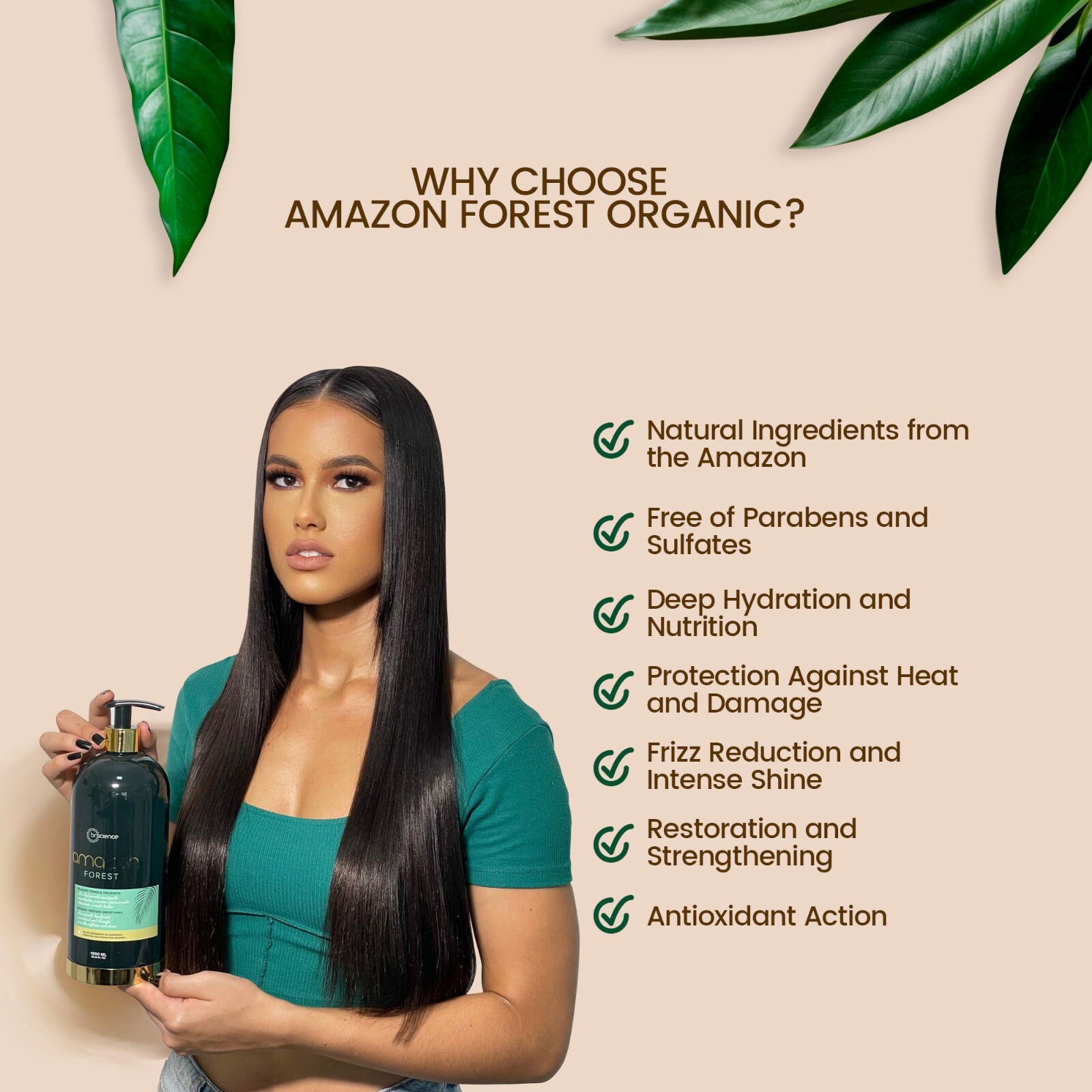 Br Science Amazon Forest Organic Protein – Ultra Treatment – 250mL