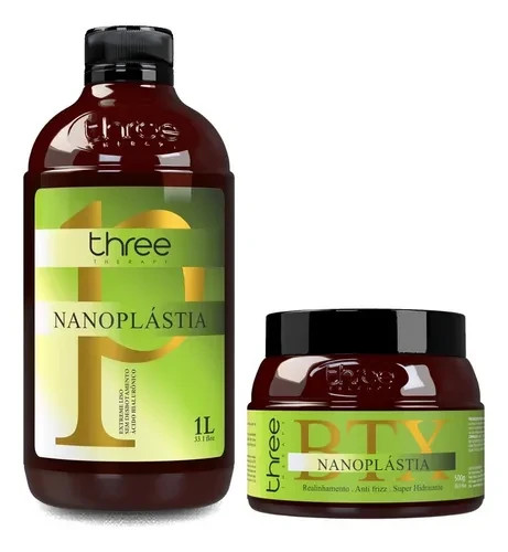 Pantovin Progressive Nanoplasty 1L + Mask Btx Nanoplasty 500g / Three Therapy
