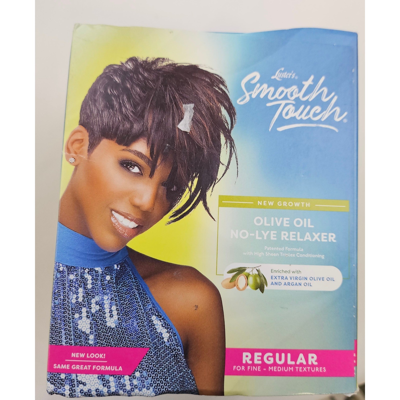 Luster’s Smooth Touch Olive Oil No-Lye Relaxer Regular New Growth 2 Pack