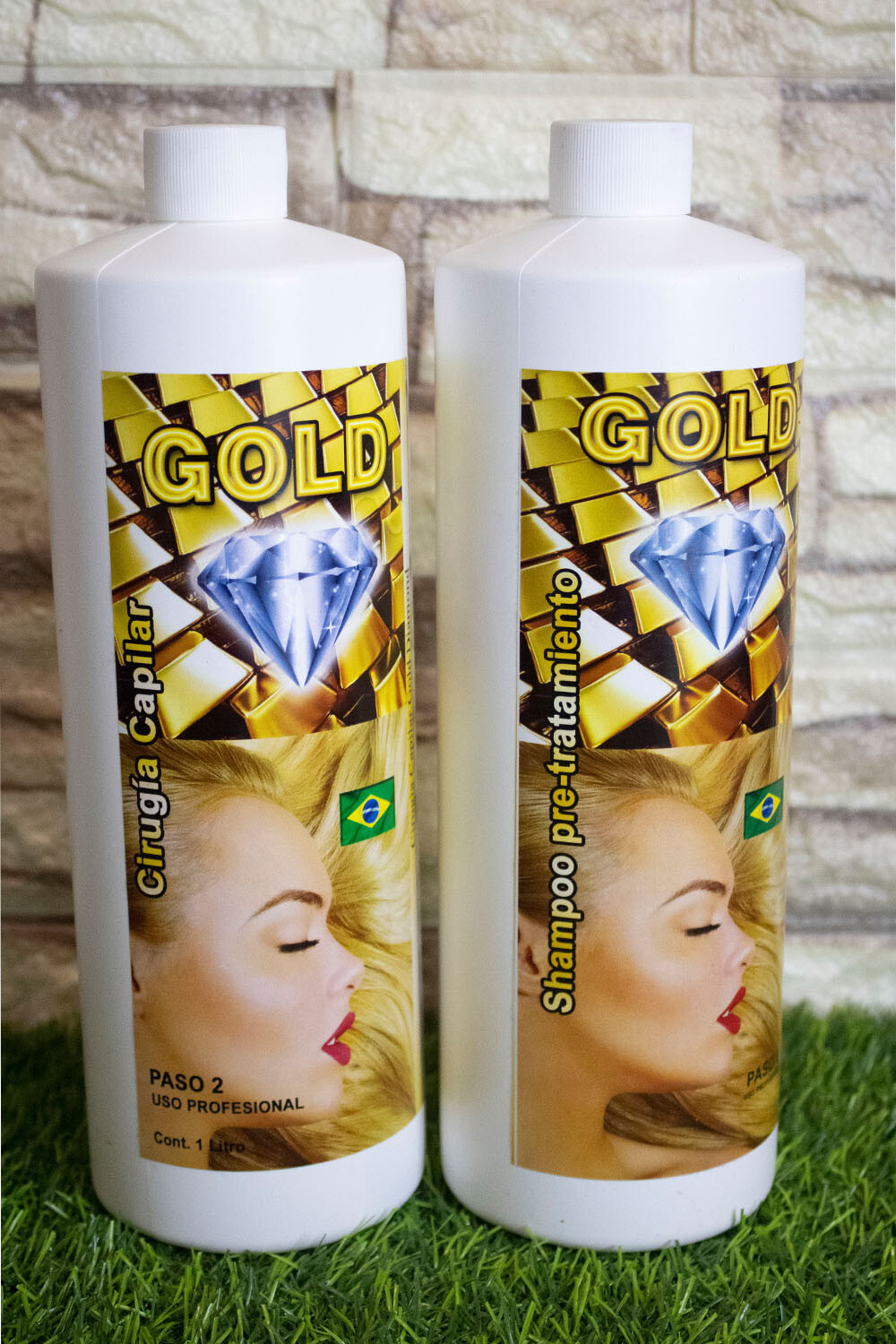Capilar Surgery Brazilian (Cirugia+Shampoo) Brazil Gold Cirugia Capilar 32 Oz