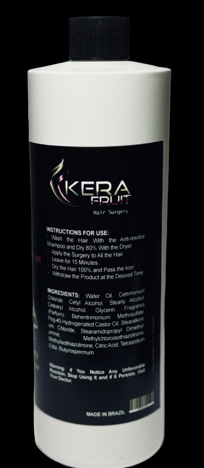 Cirugia Capilar sin Formol Kera Fruit Formaldehyde Free Anti Frizz Sn olor 16 oz