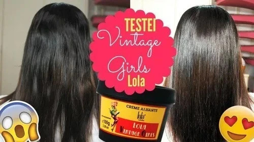 Lola Cosmetics Vintage Girls 30oz – Formaldehyde Free Smoothing Cream Hair Mask