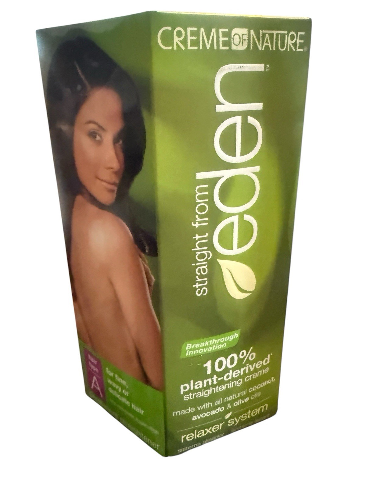 Creme of Nature Straight From Eden Strengthening Relaxer Fine Wavy Delicate Hair