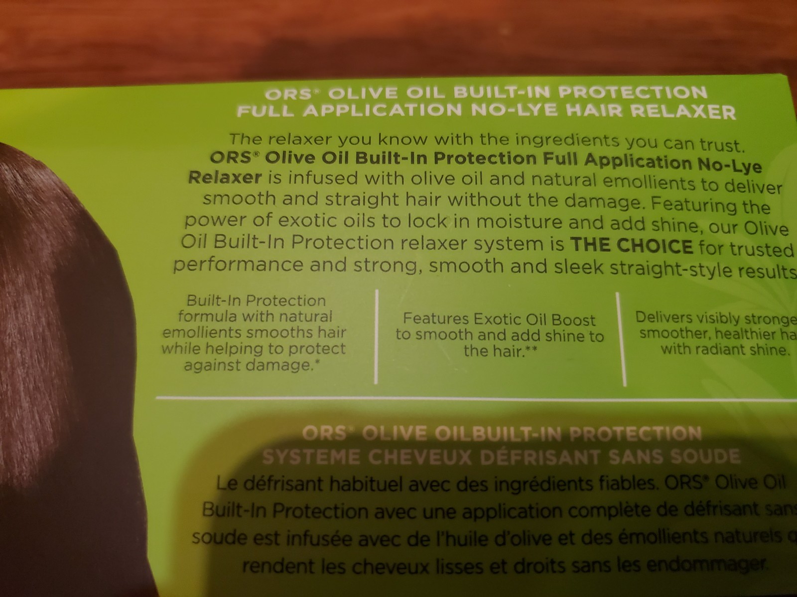 Lot of 2 Ors Full Application No Lye Hair Relaxer Normal 09/2028