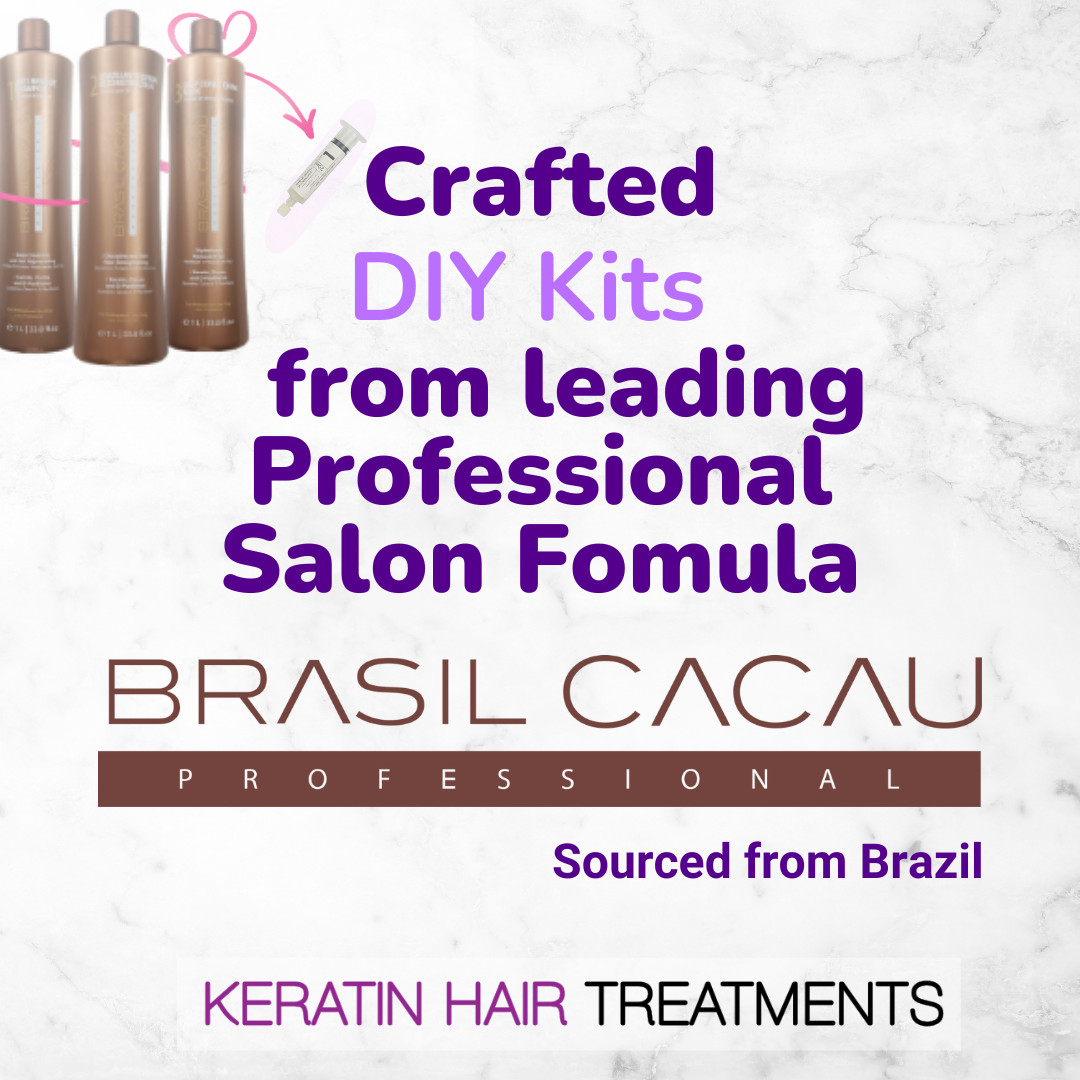 Home Keratin Hair Straightening Treatment – DIY to Fight the Frizz! 20ml Kit