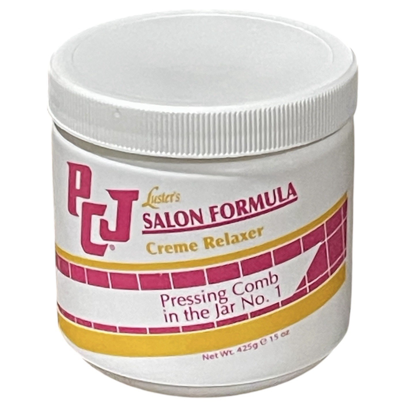 Lusters PCJ Creme Relaxer Pressing Comb in the Jar No.1 – 15oz New