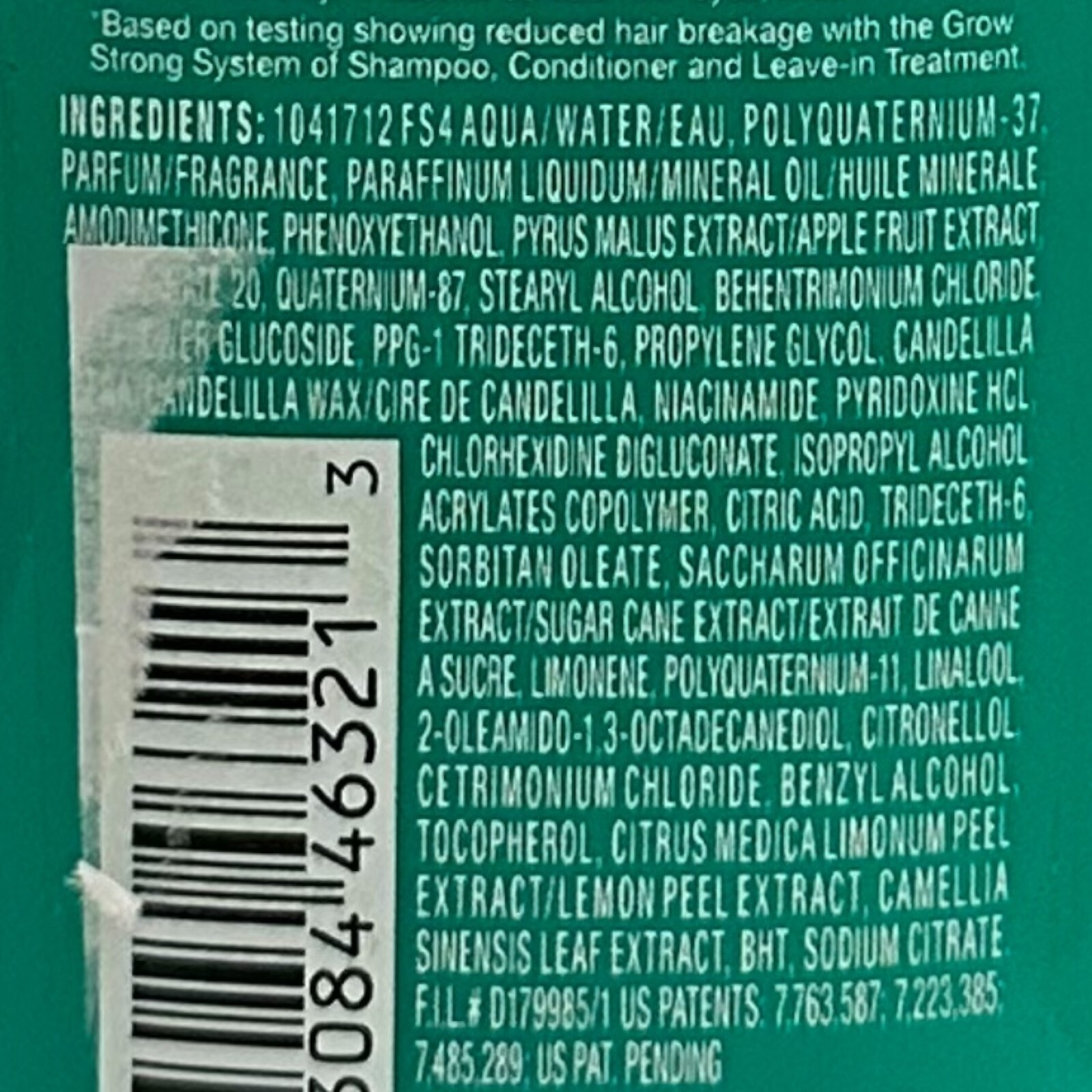 2 Pack Garnier Fructis Grow Strong Strength Activator Root to Tip Serum 4 oz HTF