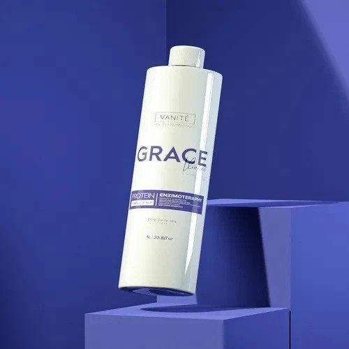 Vanite Grace Enzimotherapy Violet Protein 1L Brazilian Keratin Hair Treatment