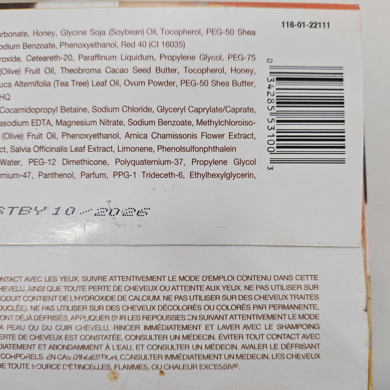 Africas Best Herbal Intensive Dual Conditioning No Lye Relaxer Super Lot of 2