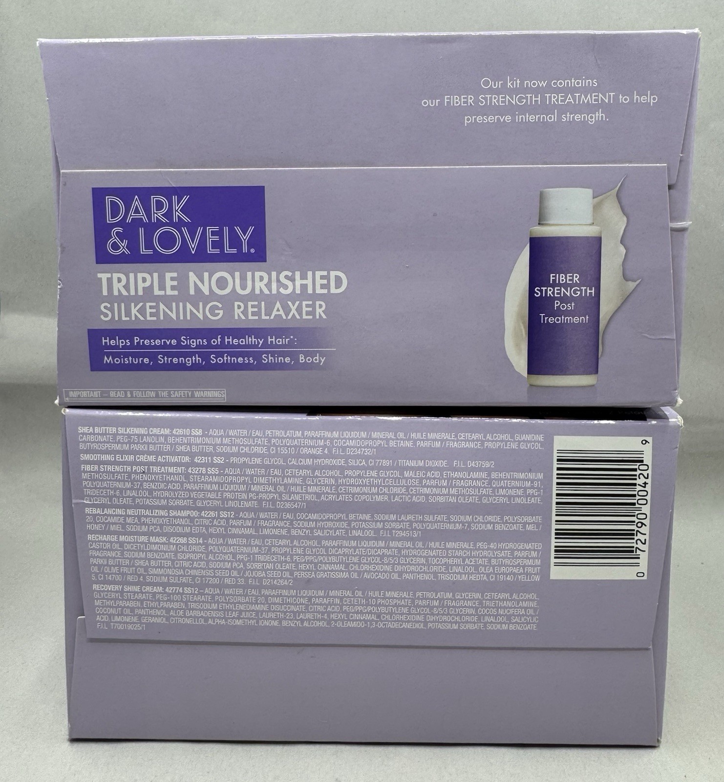 Dark & Lovely Triple Nourished Silkening Relaxer Moisture No-Lye