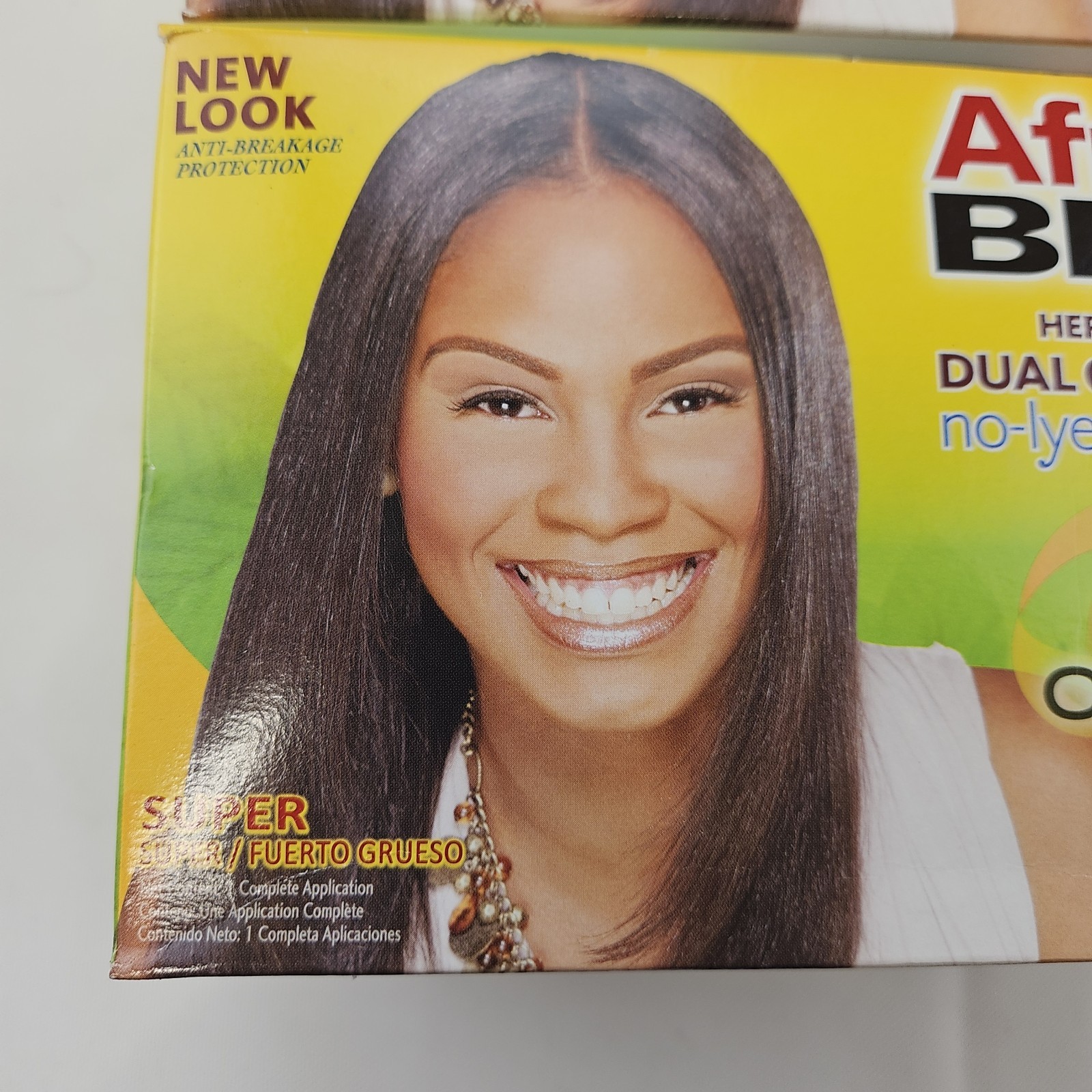 Africas Best Herbal Intensive Dual Conditioning No Lye Relaxer Super Lot of 2