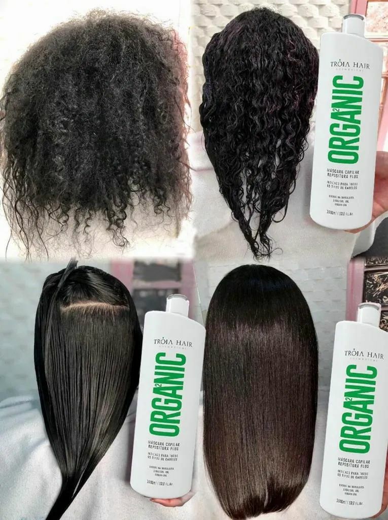 Troia Hair Organic Brazilian Keratin Treatment Progressive Brush Super Hair 2L