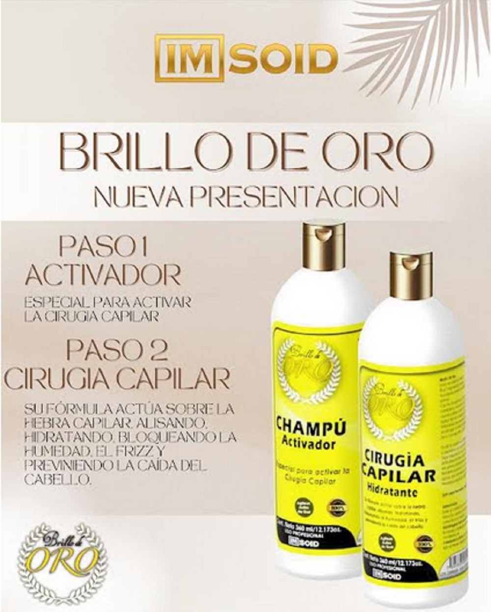 Gold Shine Hair Surgery 360 ml (Includes shampoo and hair surgery) zero frizz