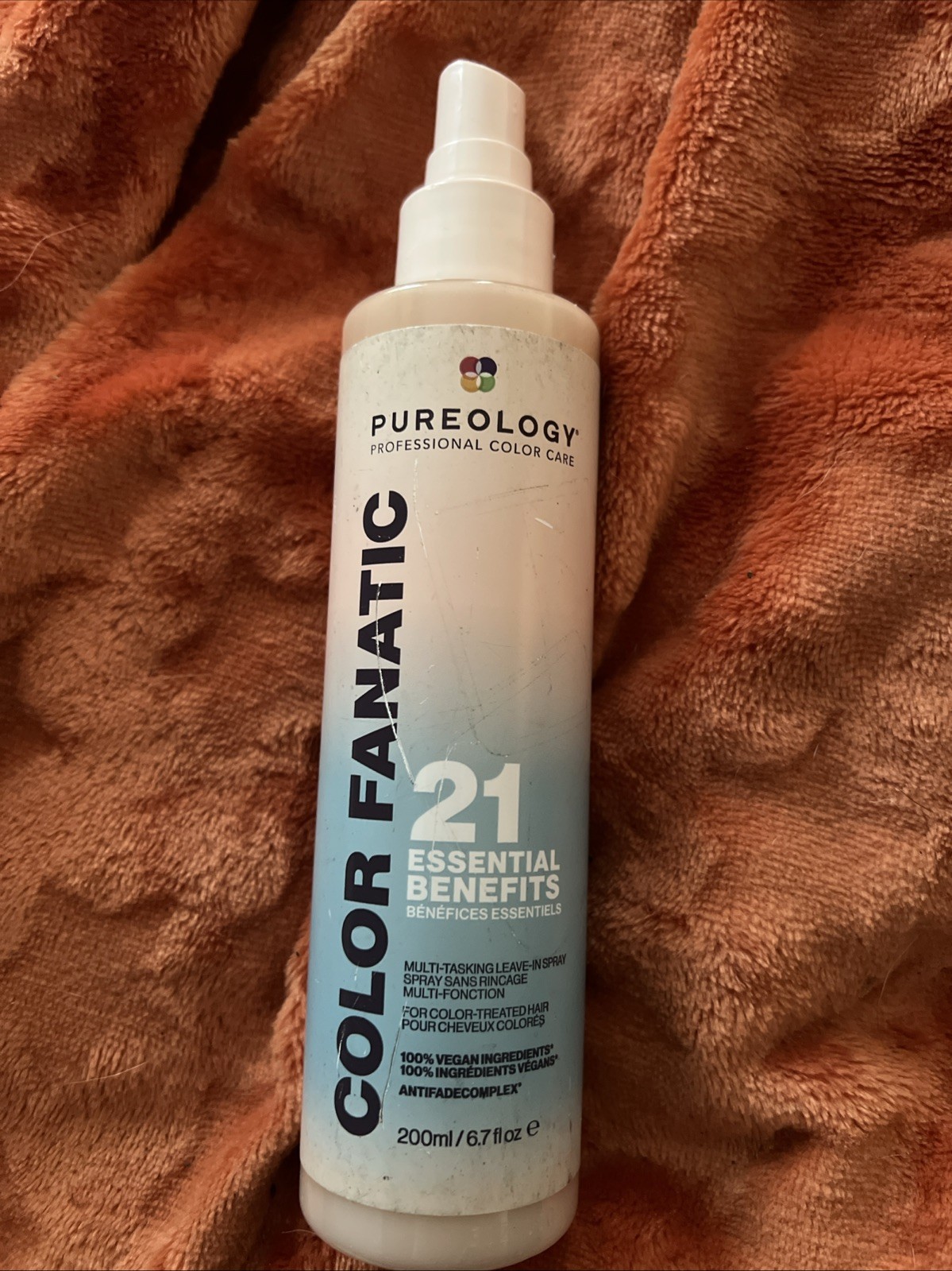 Pureology Color Fanatic 21 Essential Benefits Leave-In Spray 6.7oz New No Lid