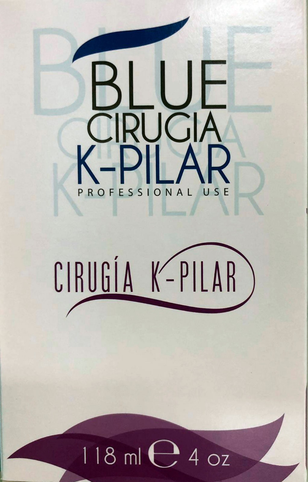 BLUE HAIR PROFESSIONAL USE Blue Cirugia K-Pilar 118 ml