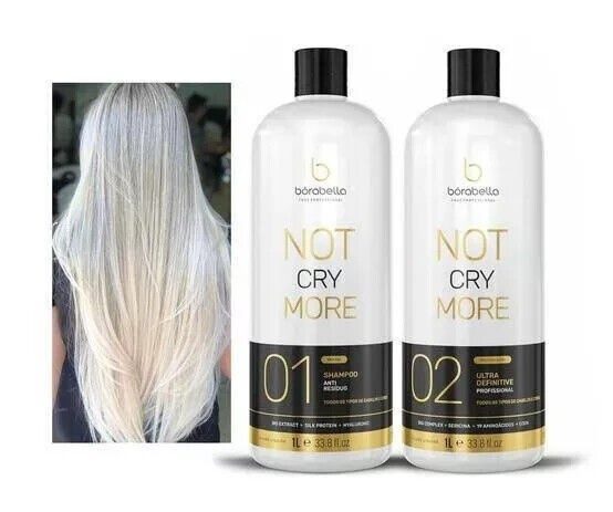 Borabella Don’t Cry Anymore Kit Tratamento Profissional Brasileiro de Queratina
