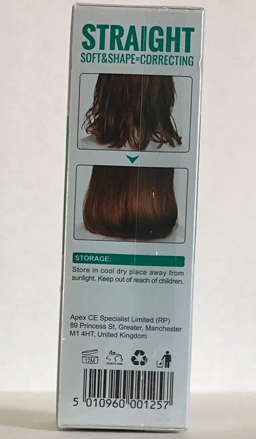 Hair Straightener Cream Repair Improve Quality Protein Correcting 60ml B075