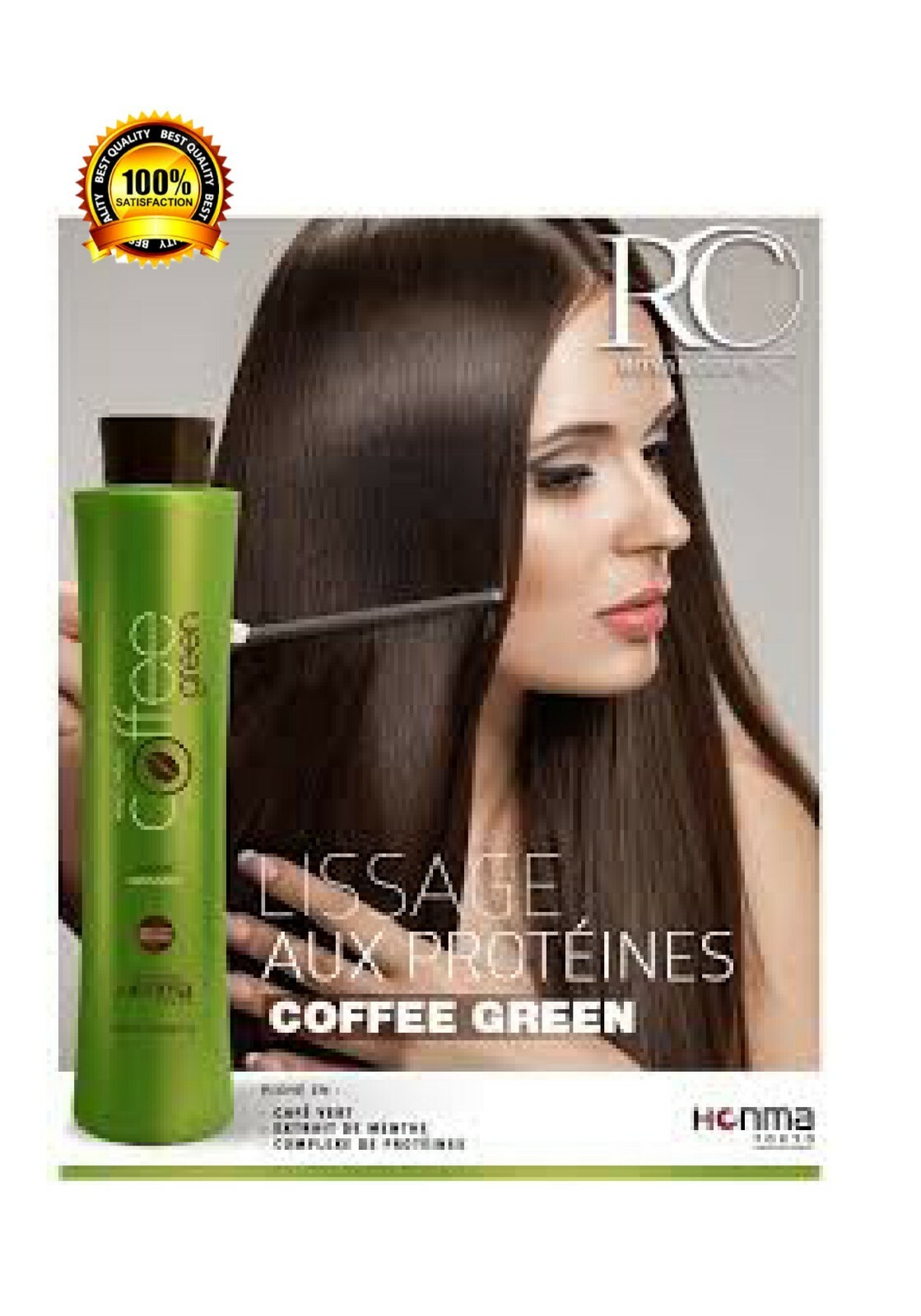 Honma Tokyo Treatment Keratin Brazilian Coffee Green single step 1 LT 34 Oz
