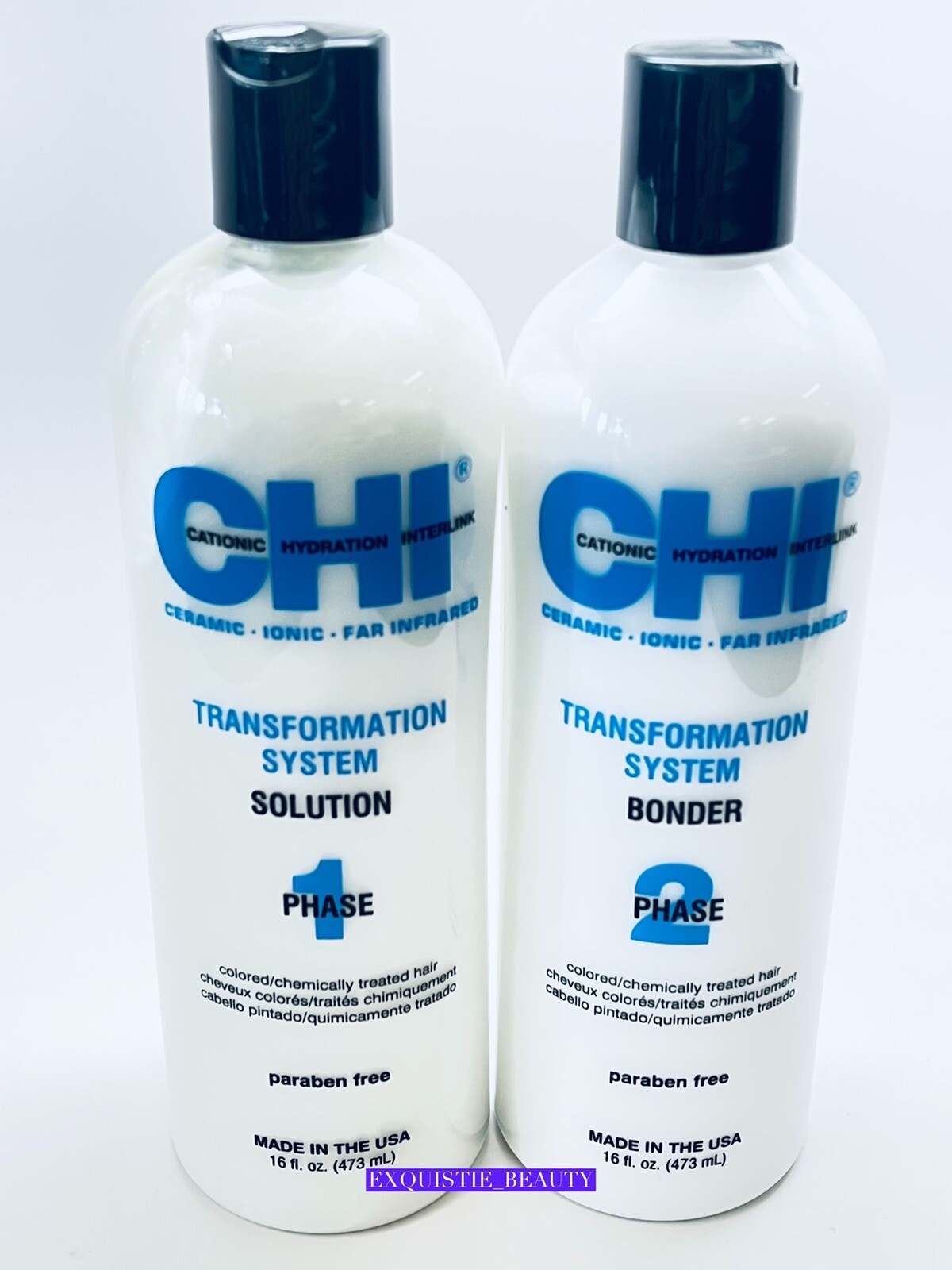 Chi Transformation Solution Formula B Phase 1&2 For Chemically Treated hair 16oz