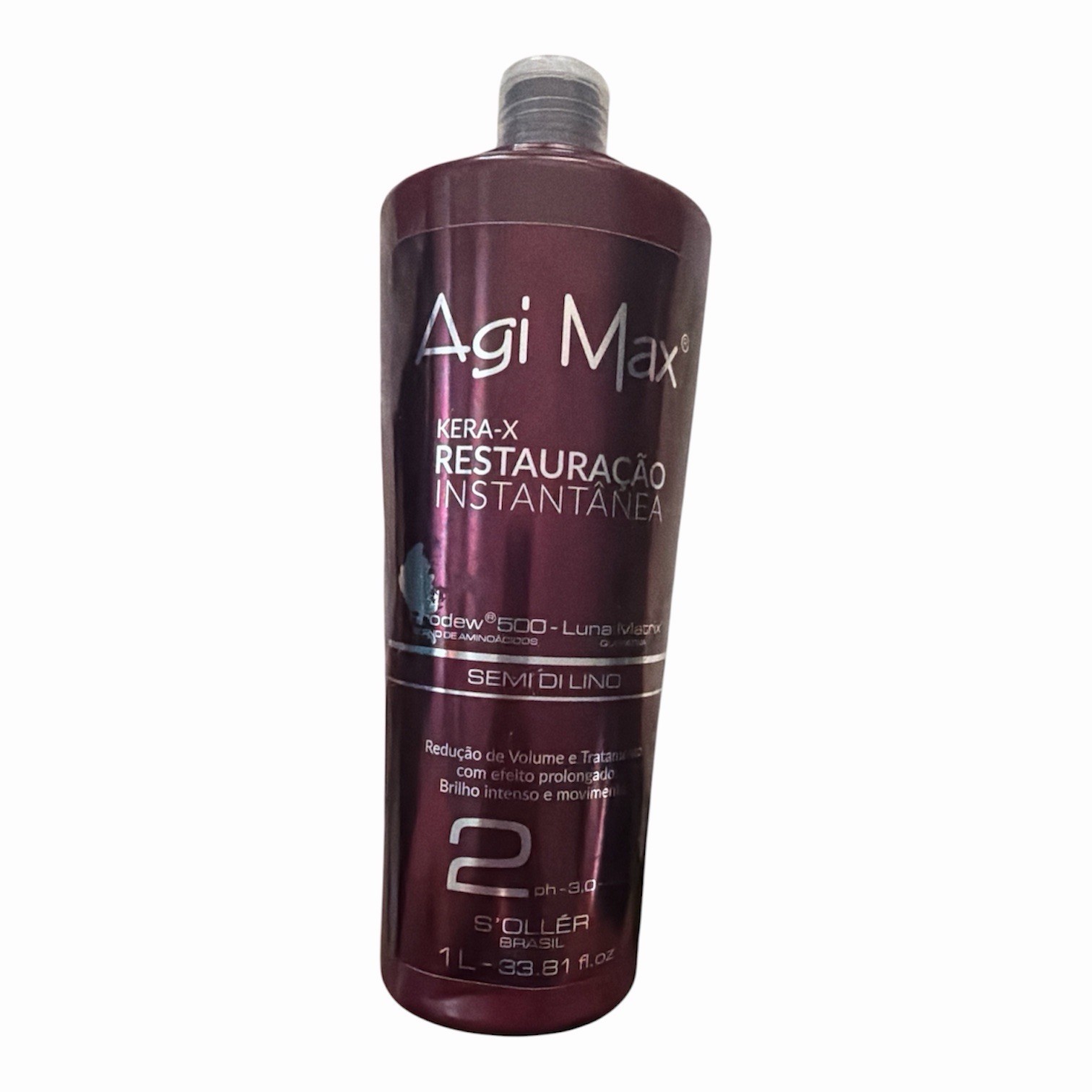 Agi Max Kera-x Progressive AntiFrizz Straightening Treatment 1L/33.81 fl.oz