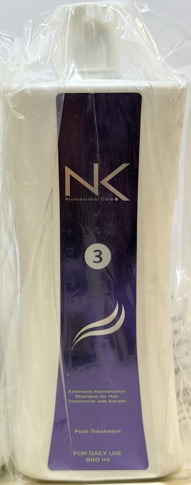 NK Professional Care Keratin Hair Straightener Kit 950ml + Repair Ampoules