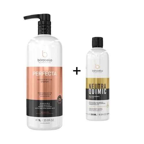 Borabella Perfecta Bio Definitive 1L + NeutraQuimic Neutralizer 500ml Kit