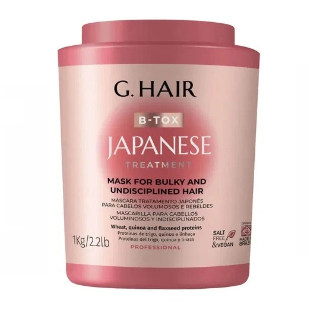 G Hair Japanese Treatment Mask Brazilian Keratin 1Kg