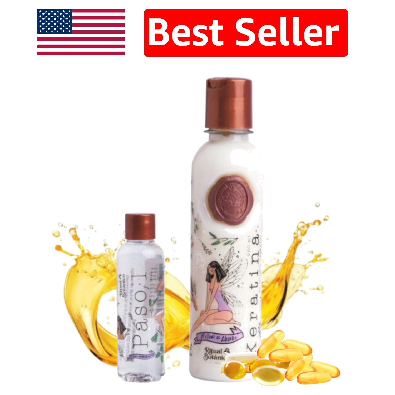 RITUAL BOTANICO Organic Keratin 250 ML – 12 Natural Oils for Ultimate Shine