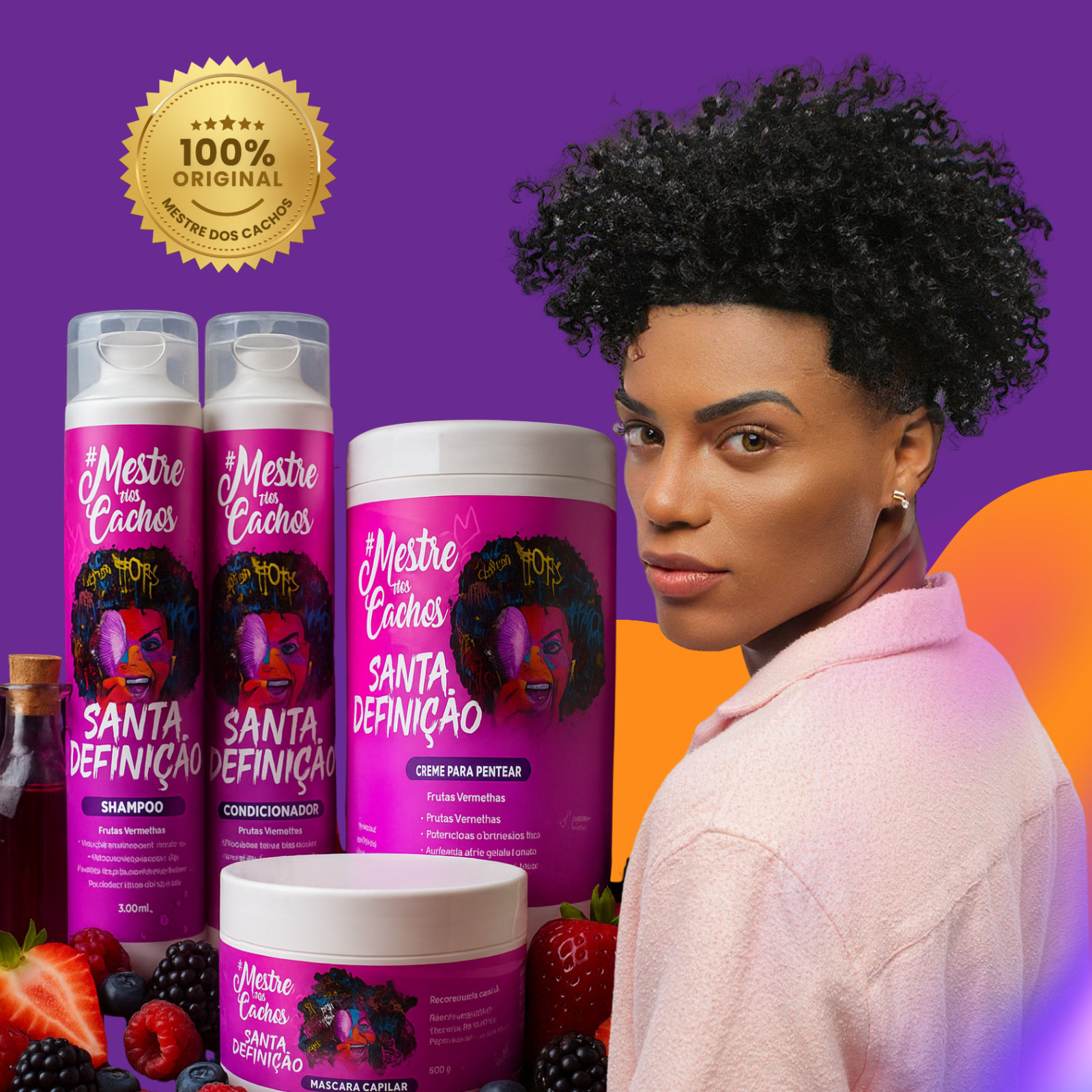 Holy Definition Kit: 3x300ml + 1kg – Master Of Curls Official Store