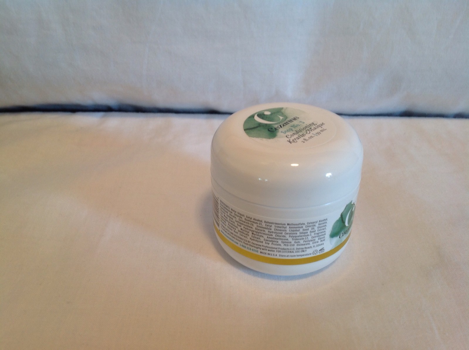 Cezanne Step NO. 3 Conditioning Keratin Masque 2 oz – TRAVEL SIZE – RARE