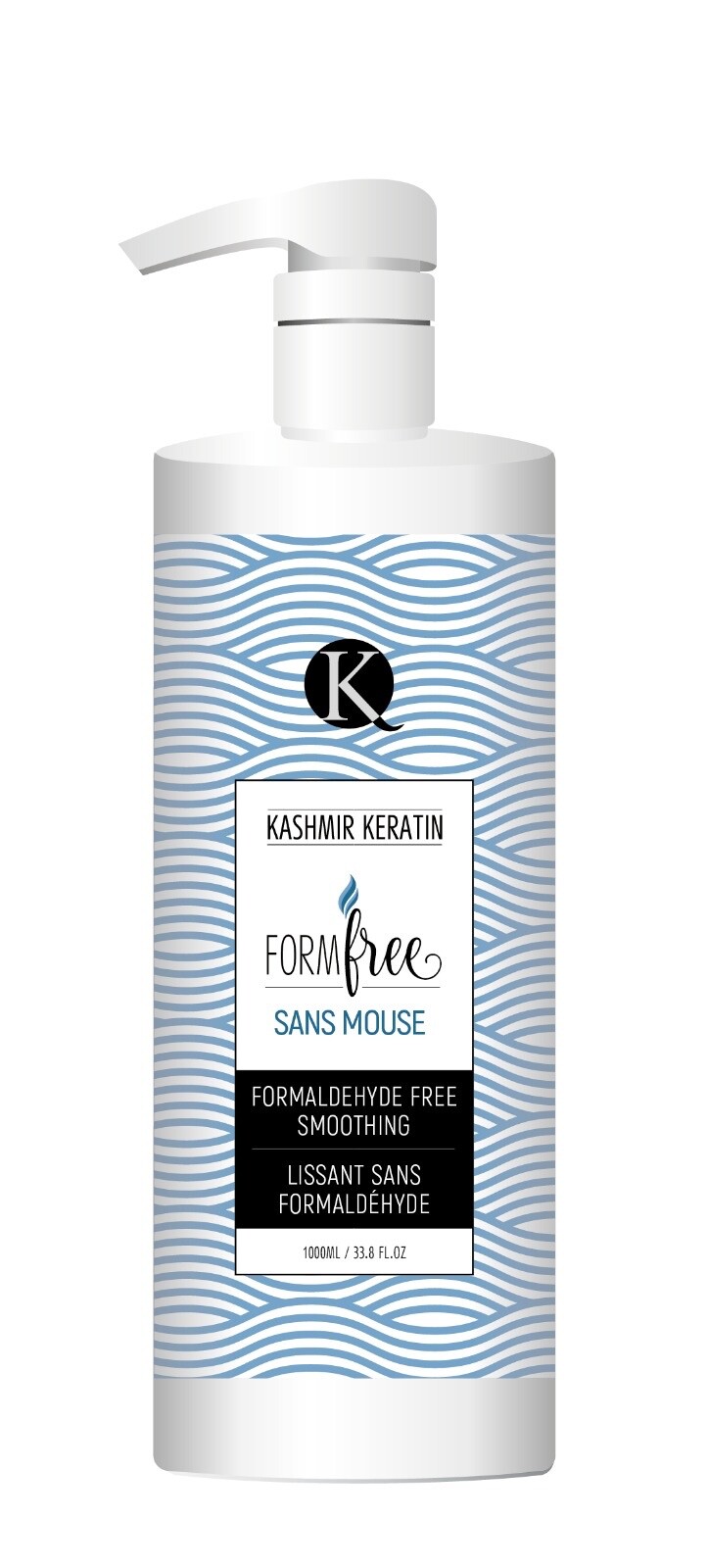 Kashmir keratin Smoothing Treatment 0% Formaldehyde – 33.8 fl.oz – 1L