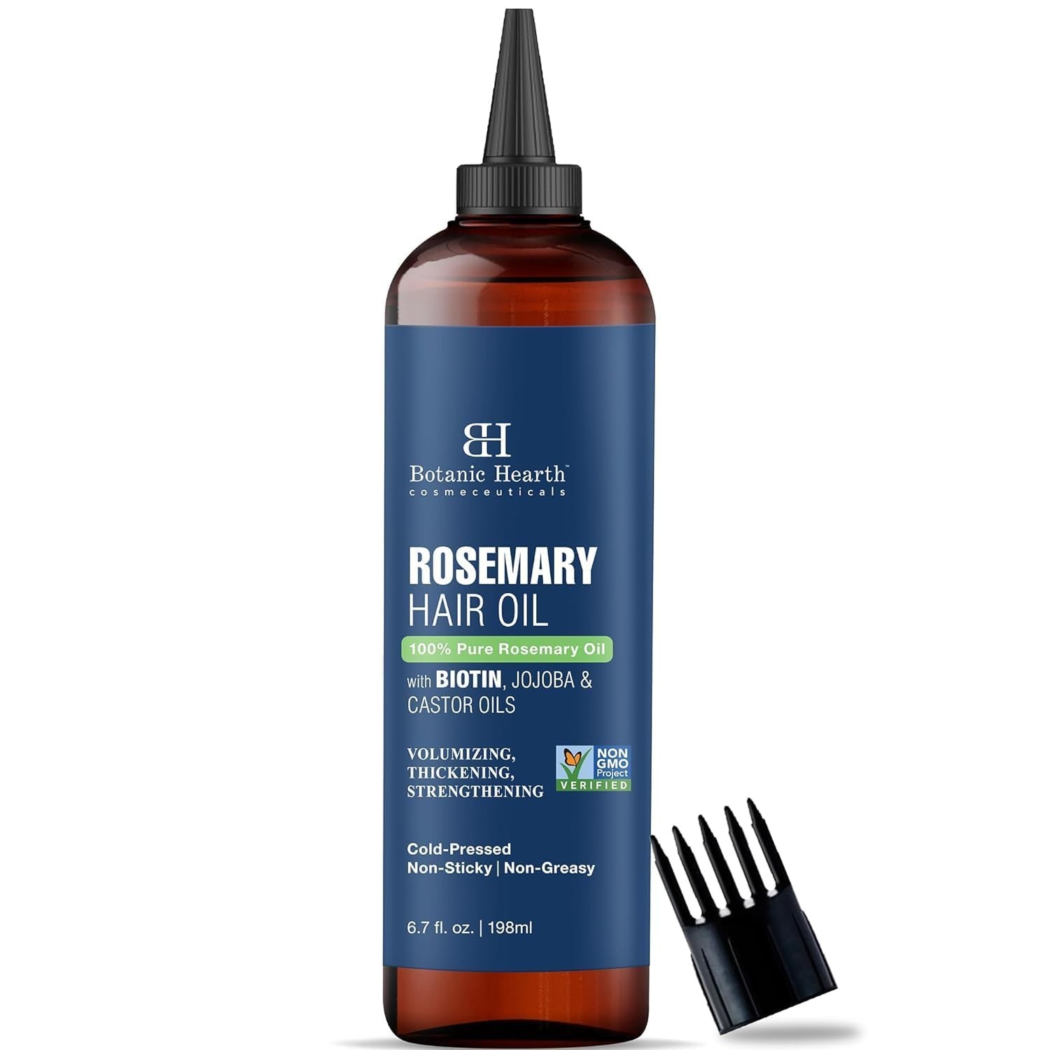 Hair Oil for Hair Growth | Rosemary Oil for Hair Growth with Biotin, Castor &…