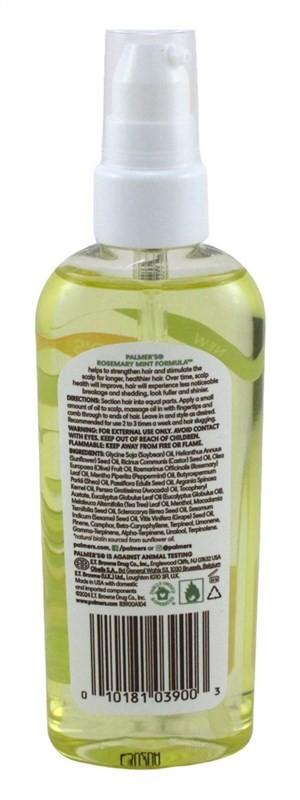Palmers Rosemary Mint Hair & Scalp Oil Strengthening 3.3 Ounce