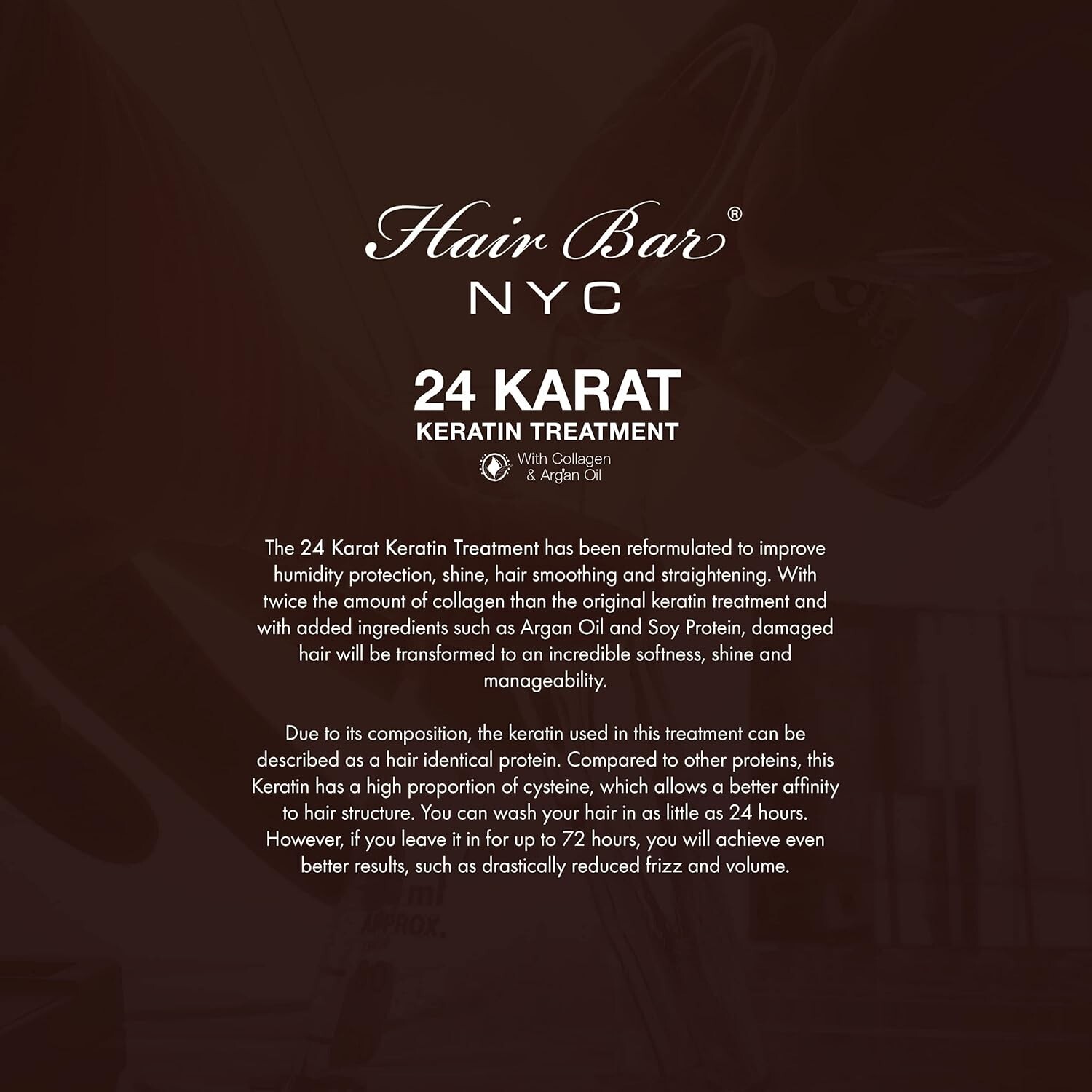 24 Karat Keratin Treatment – 118 ml / 4 fl oz