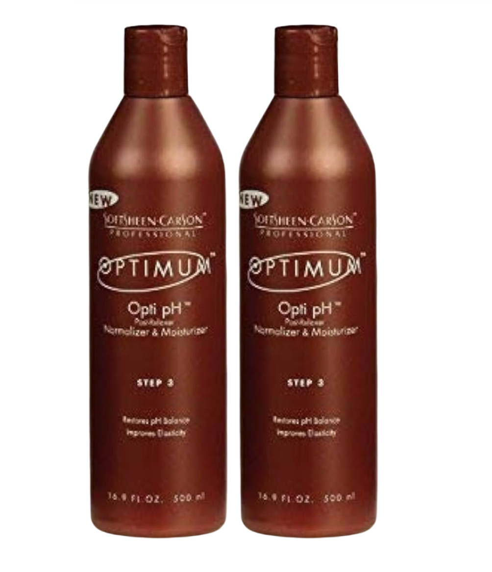 2x Softsheen Carson Optimum Smooth Relaxer System PH Normalizer Step 3, 16.9 oz