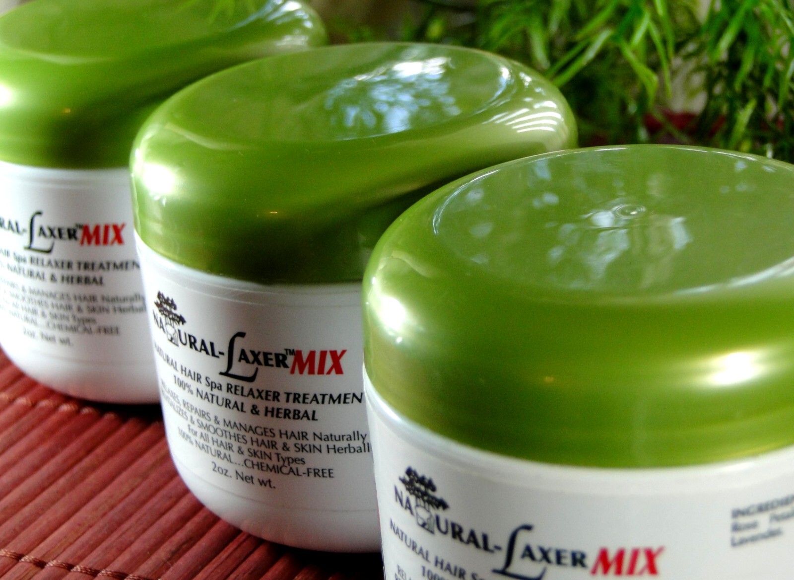 Organic hair care, All Natural Hair Relaxer NO Chemicals, Natural-Laxer Mix 2 oz
