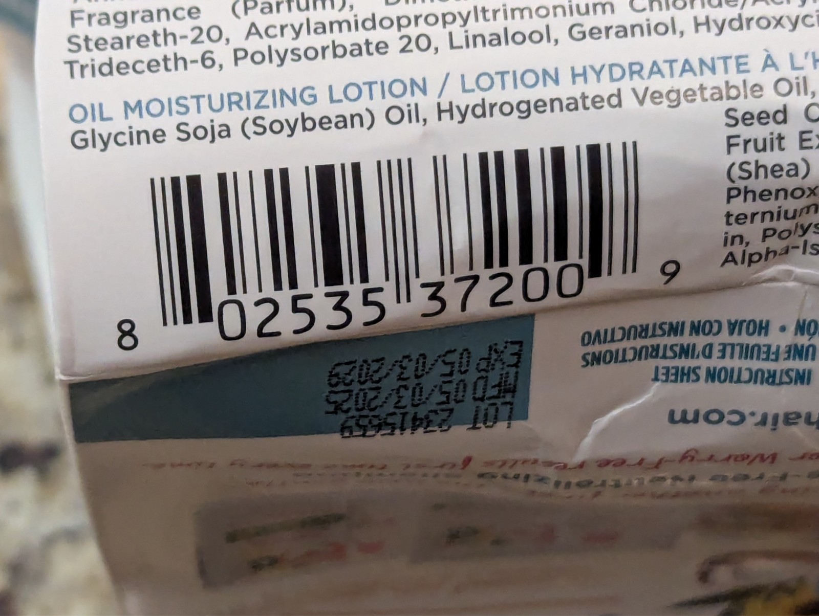Just For Me Children’s No-Lye Conditioning Crème Relaxer Kit