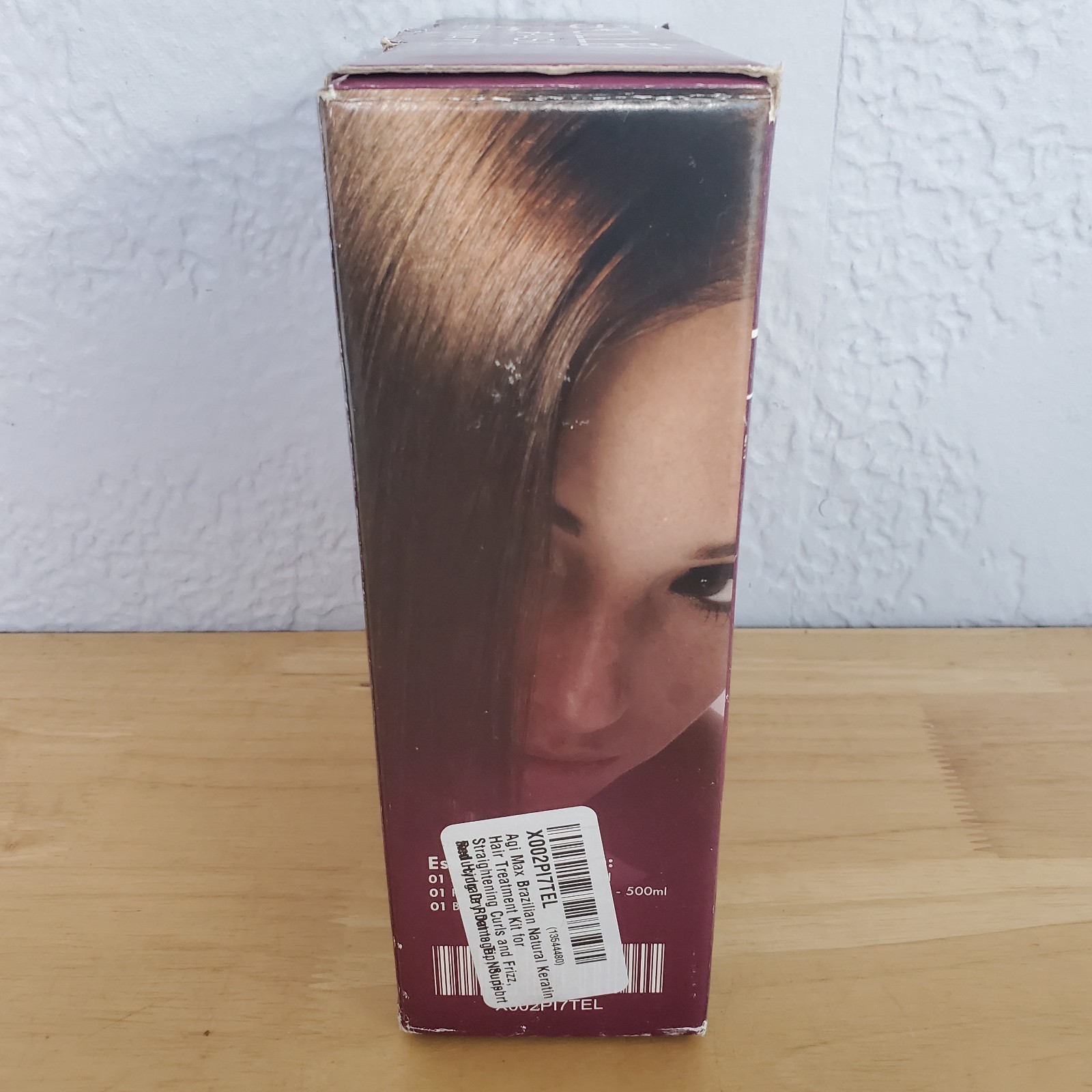 Agi Max Kera-X S’oller Semi di Lino Hair Straight Treatment 500ml/16.22 oz READ