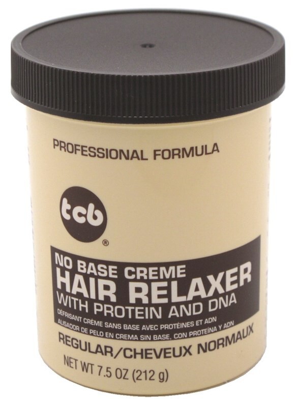 Tcb Hair Relaxer No Base Creme 7.5oz Regular Jar – 2 PACK