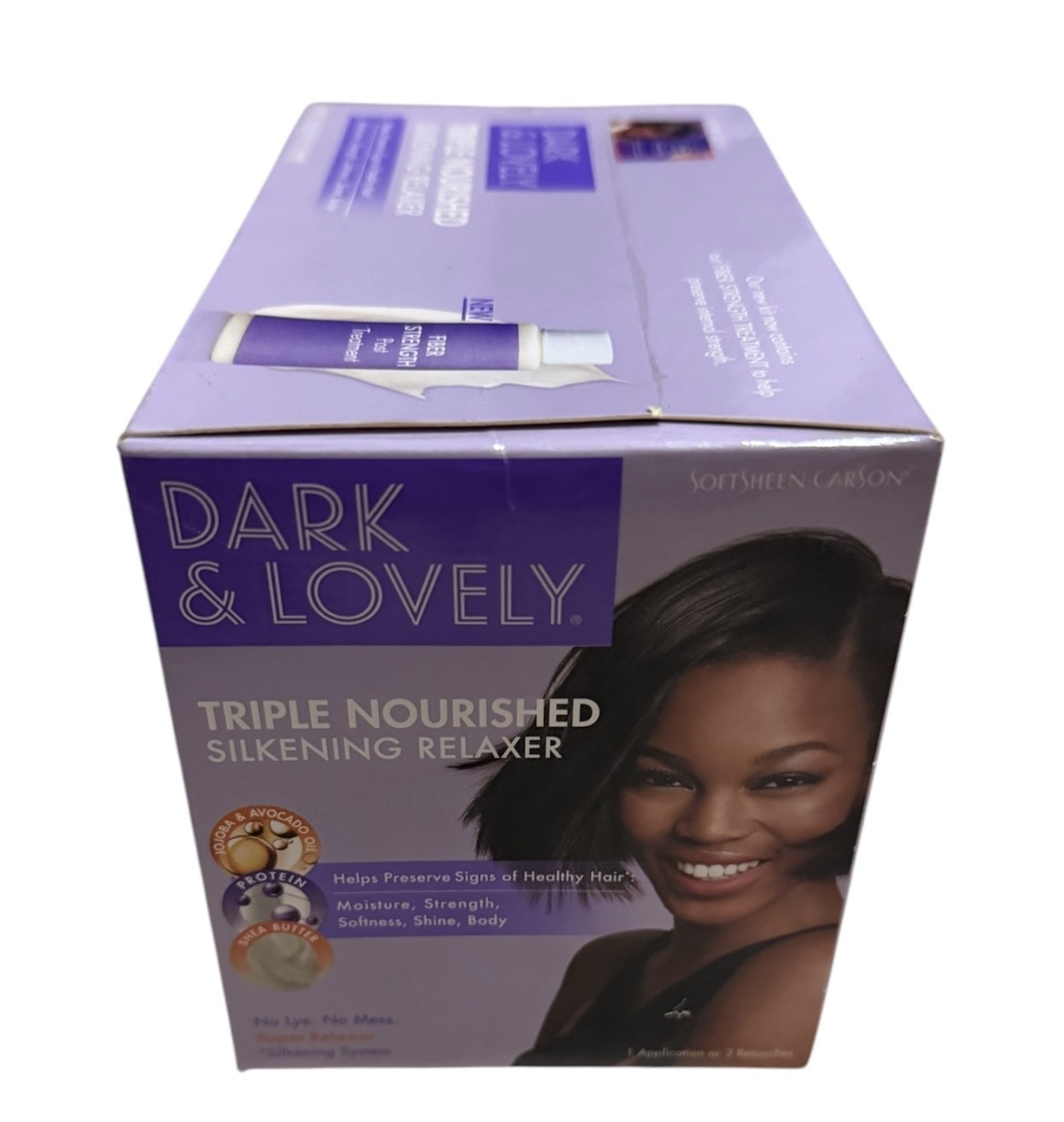 New SoftSheen Carson Dark & Lovely No-Lye Silkening Relaxer Kit – SUPER