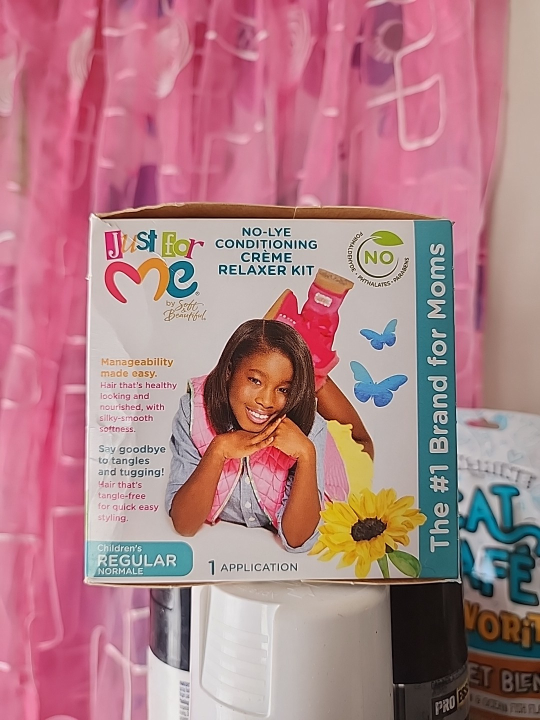Just For Me No-Lye Regular Conditioning Creme Relaxer Kit 2027 Exp Children’s