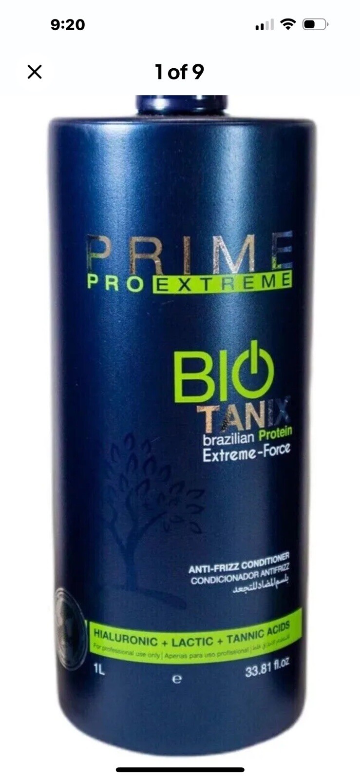 Prime Pro Extreme Bio Tanix Step 2 Shampoo – 33.81 oz