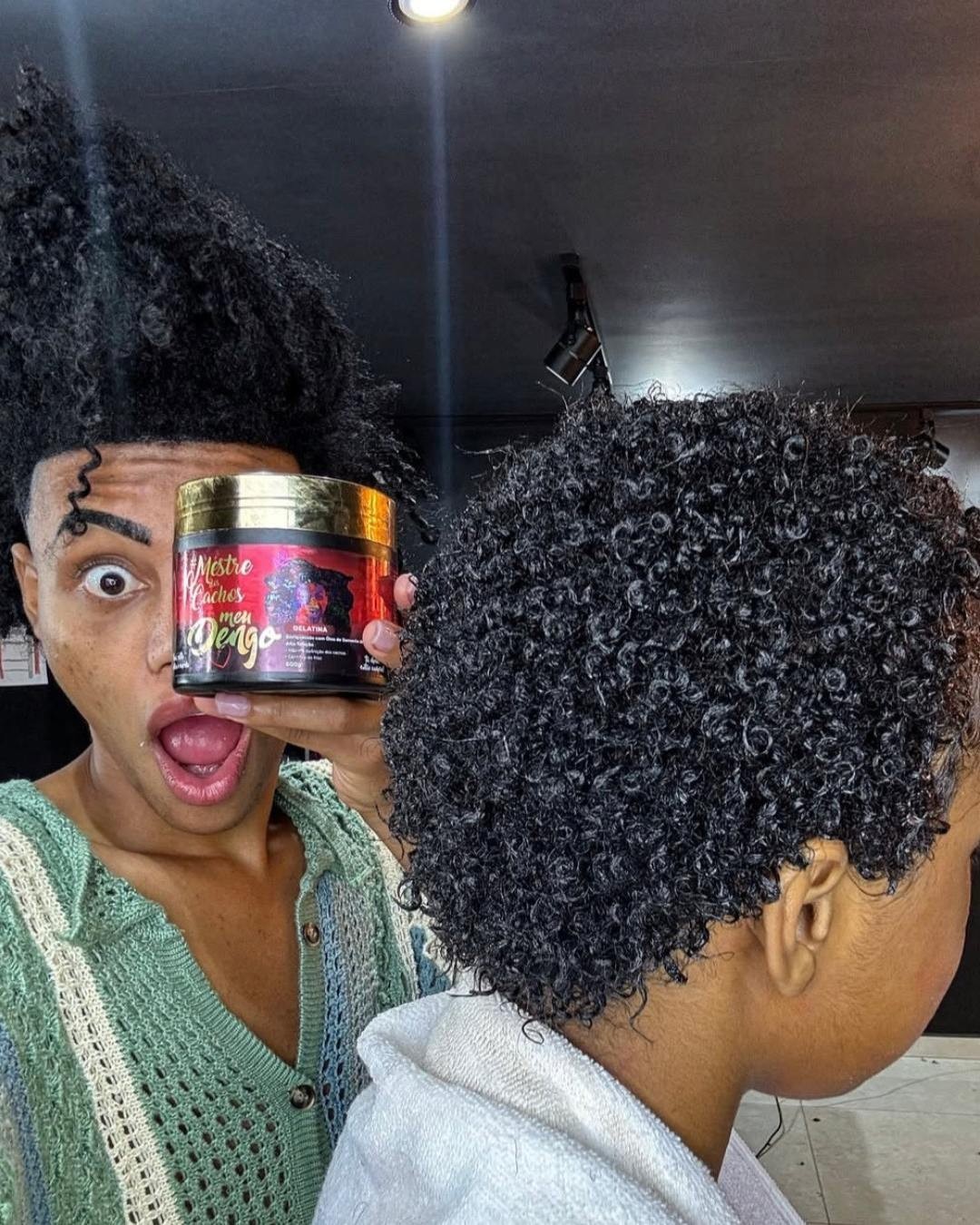 Mestre dos Cachos Gelatina Meu Dengo 500g – Curl Definition, Gel & Shine