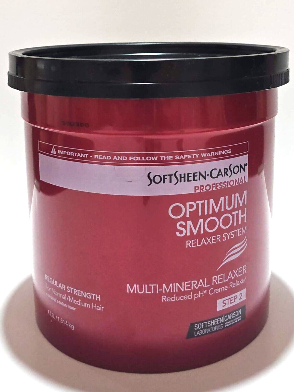 SoftSheen Carson – Optimum Smooth Relaxer System Step 2 REGULAR – 4 lbs