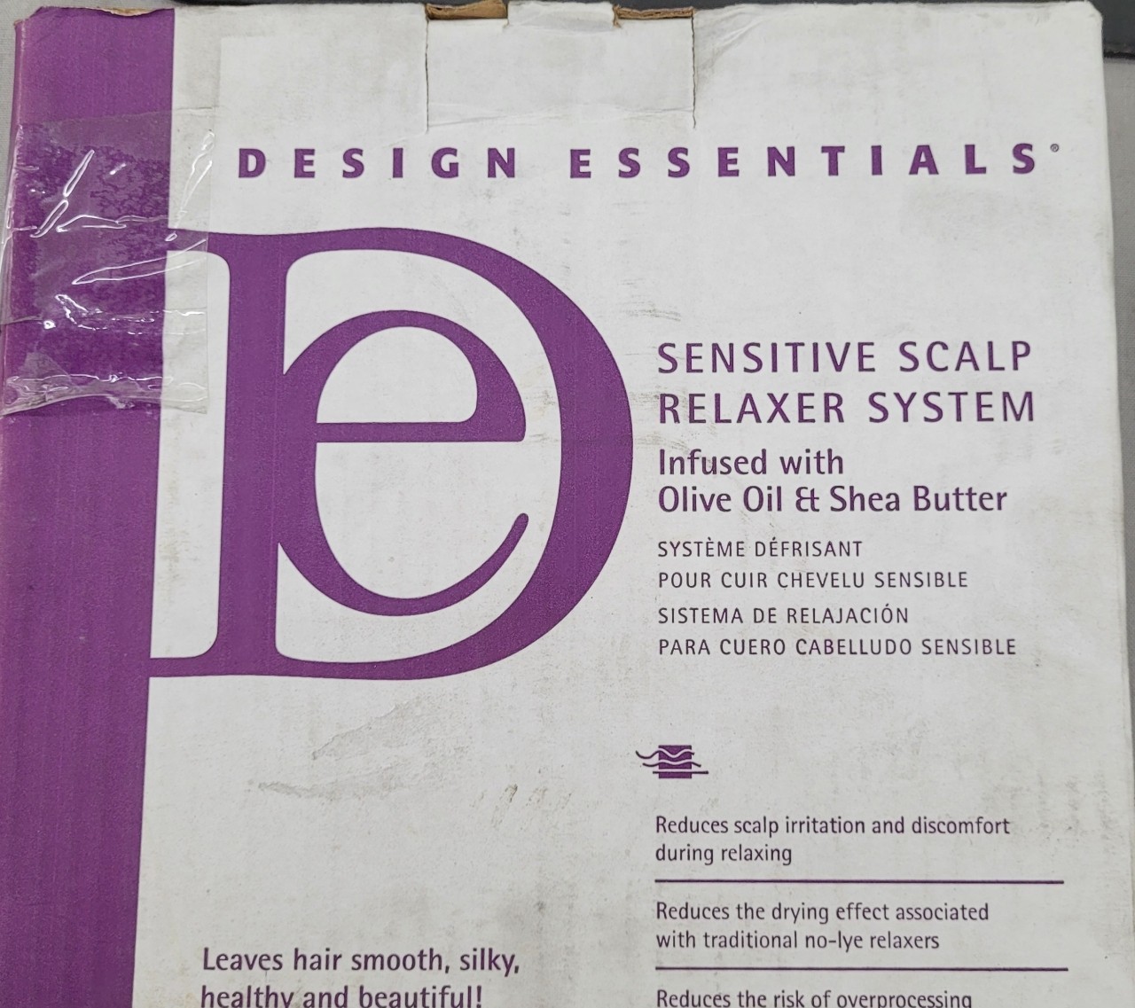 Design Essentials Sensitive Scalp Relaxer System 8 Application KIT
