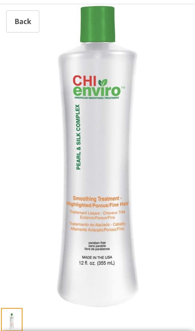 CHI Enviro Smoothing Treatment for Colored/Chemically Treated Hair – 32oz.liter