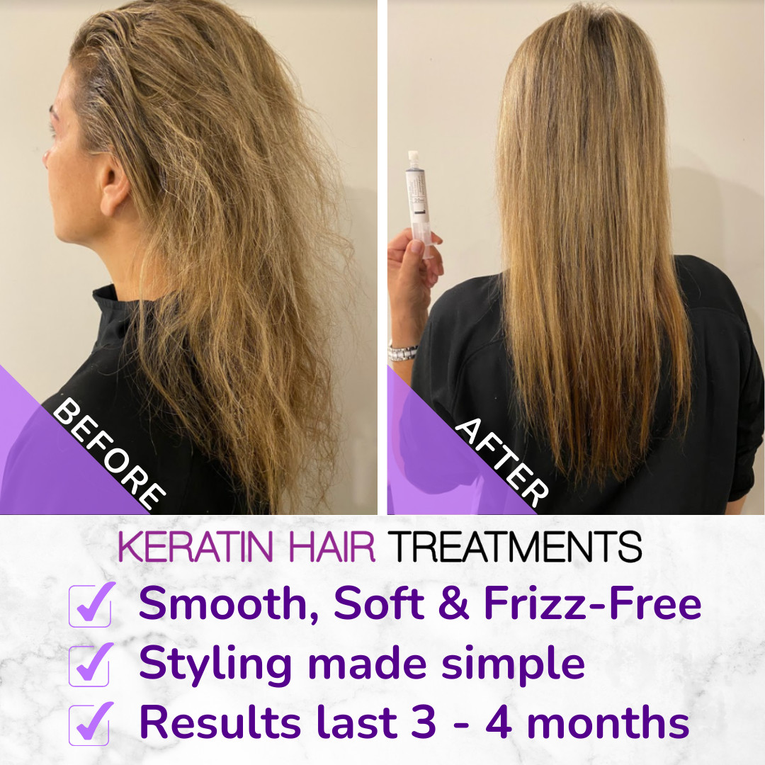 Home Keratin Hair Straightening Treatment – DIY to Fight the Frizz! 20ml Kit