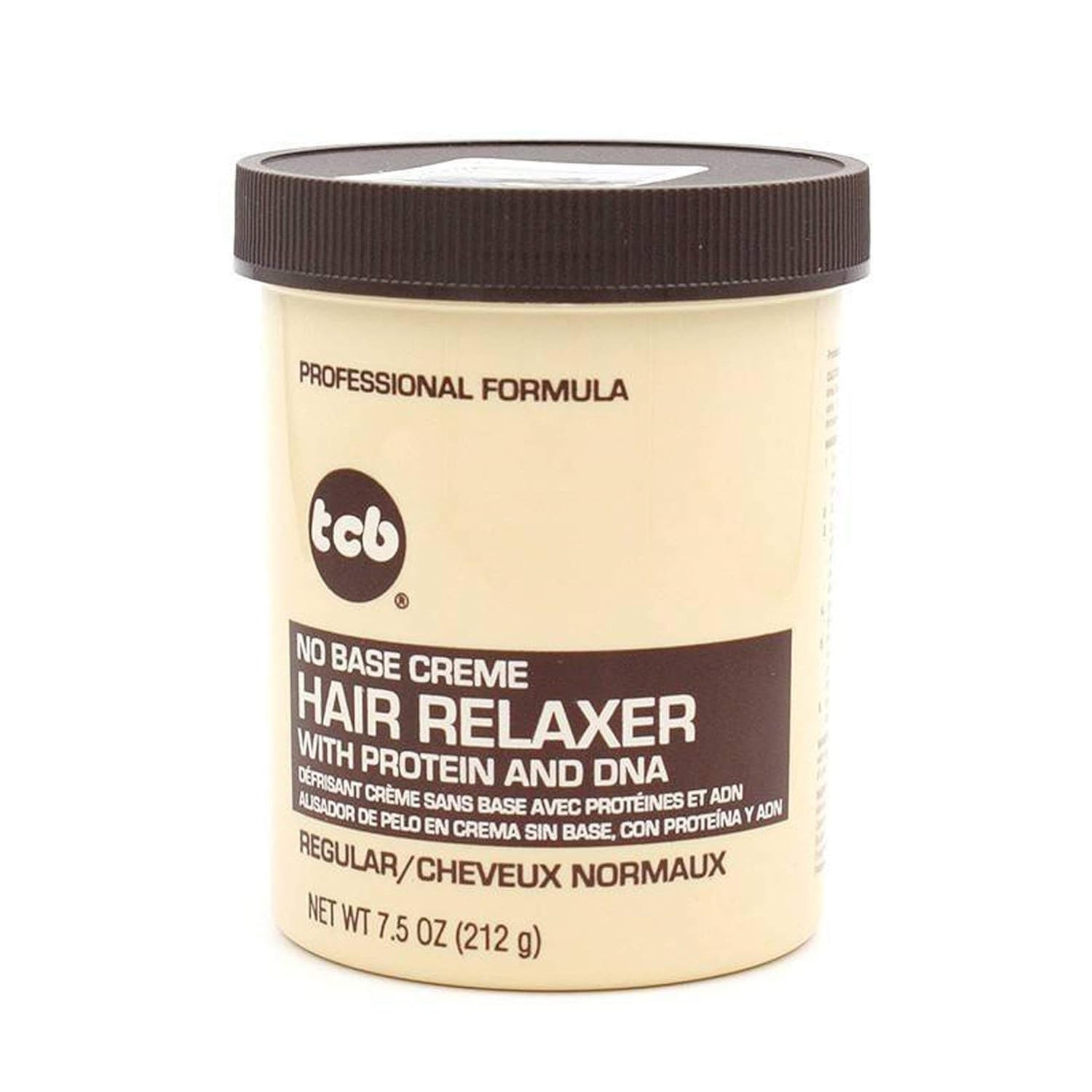 7.5 oz Heat Protecting Hair Relaxer Cream – No Base for Effortless Styling