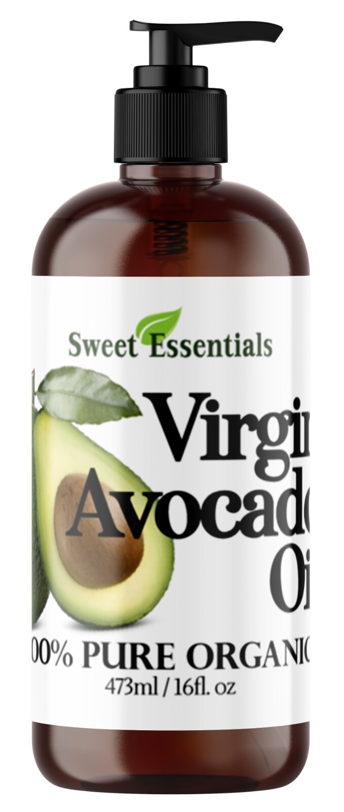 Organic Unrefined Avocado Oil | 16oz | Imported From Italy | 100% Pure